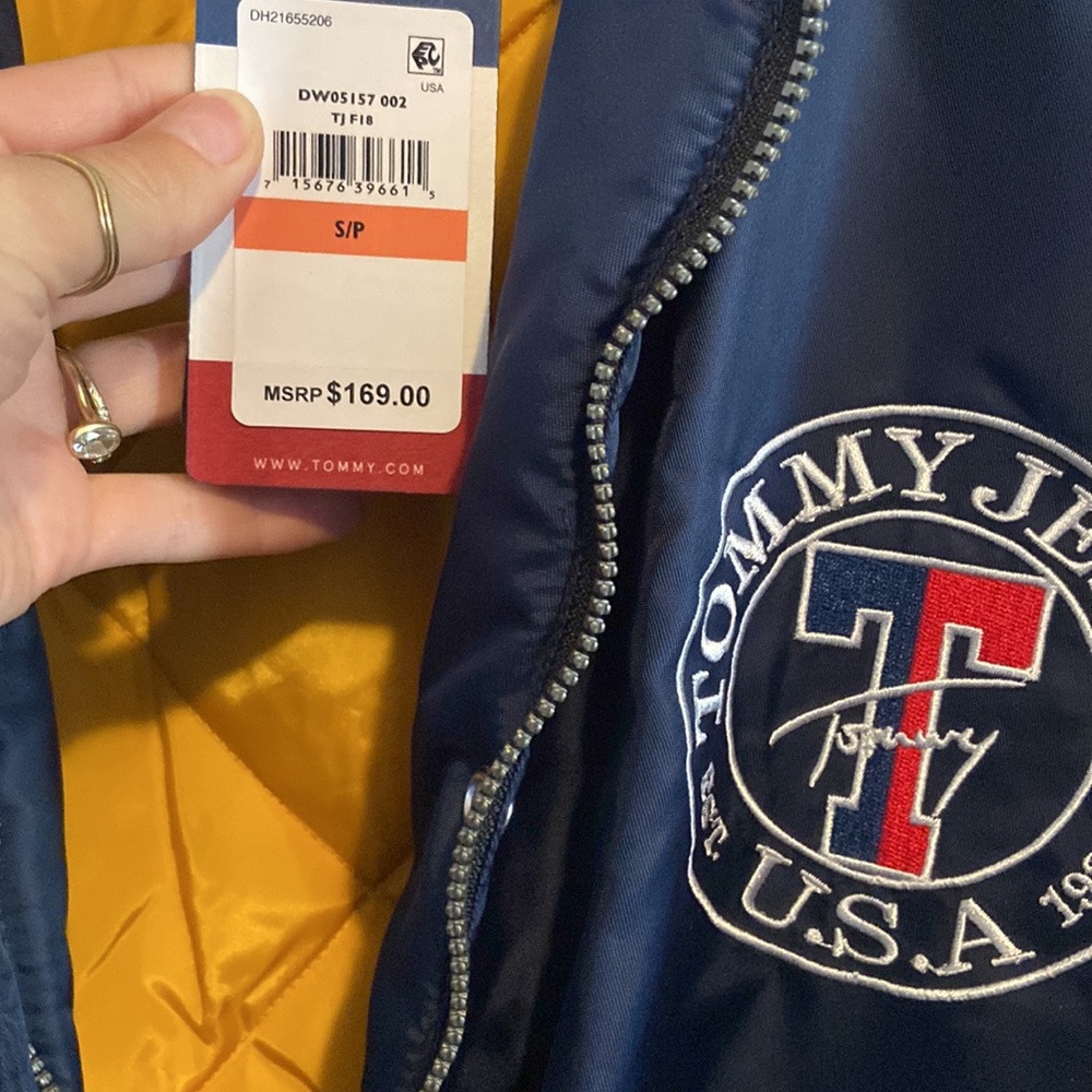 Tommy bomber jacket NWT